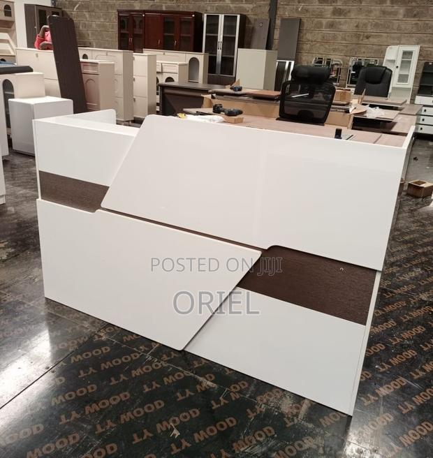 Office Reception Desk : 1.6m Office Compact Reception Corporate Desk - thumbnail 6