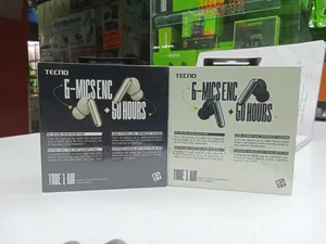 Tecno True 1 Air 42db Hybrid Anc, 50 Hours Long Playtime Earbuds