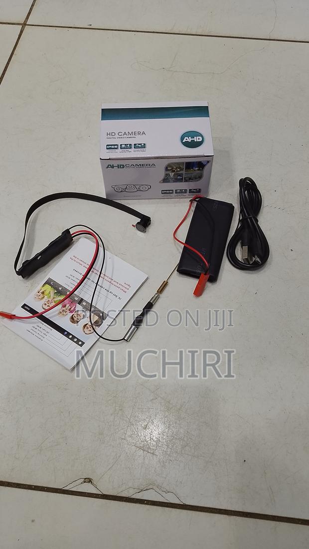 Hidden Pinhole Camera With Sound Recording