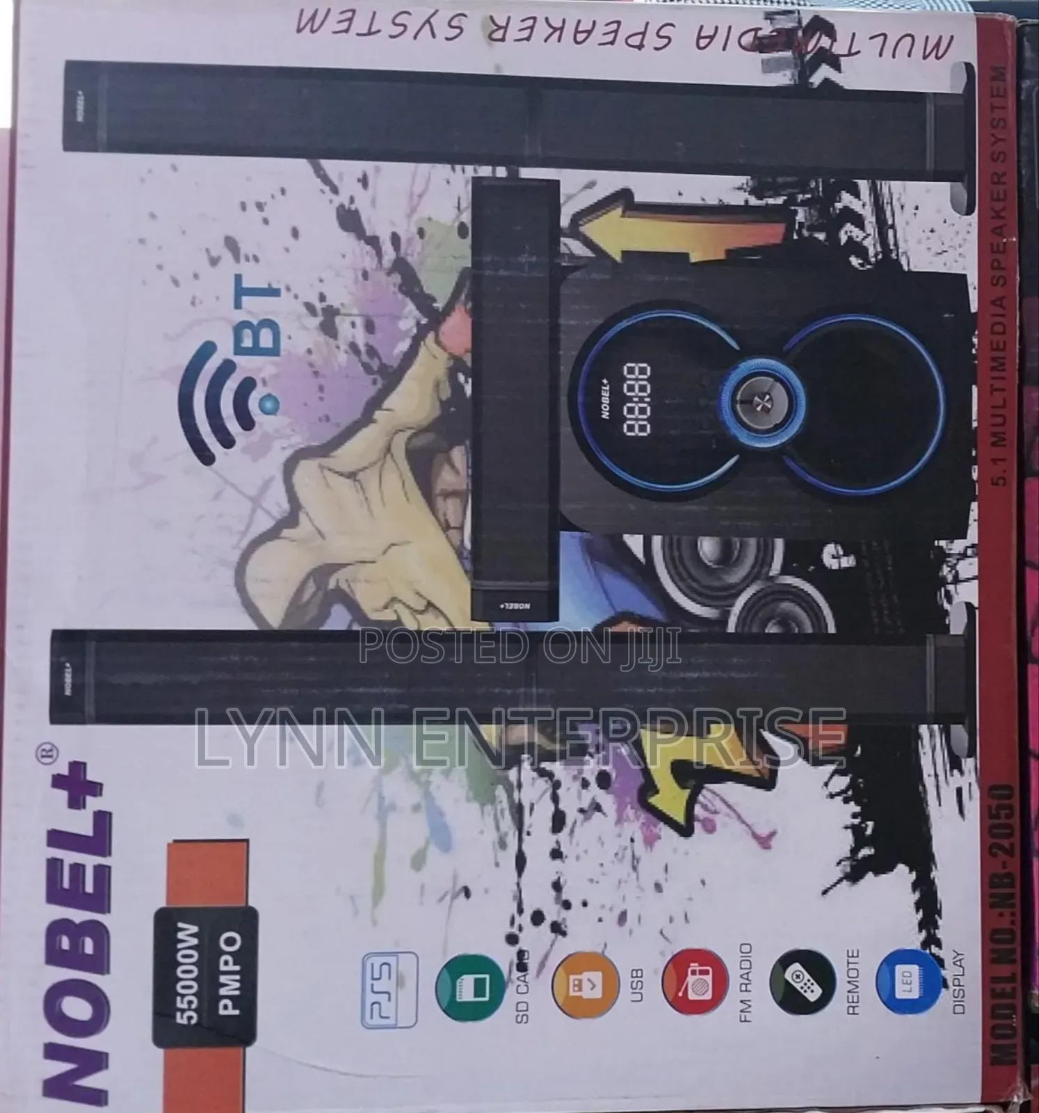 *Nobel Woofer 3.1 Nb2050 Subwoofer
