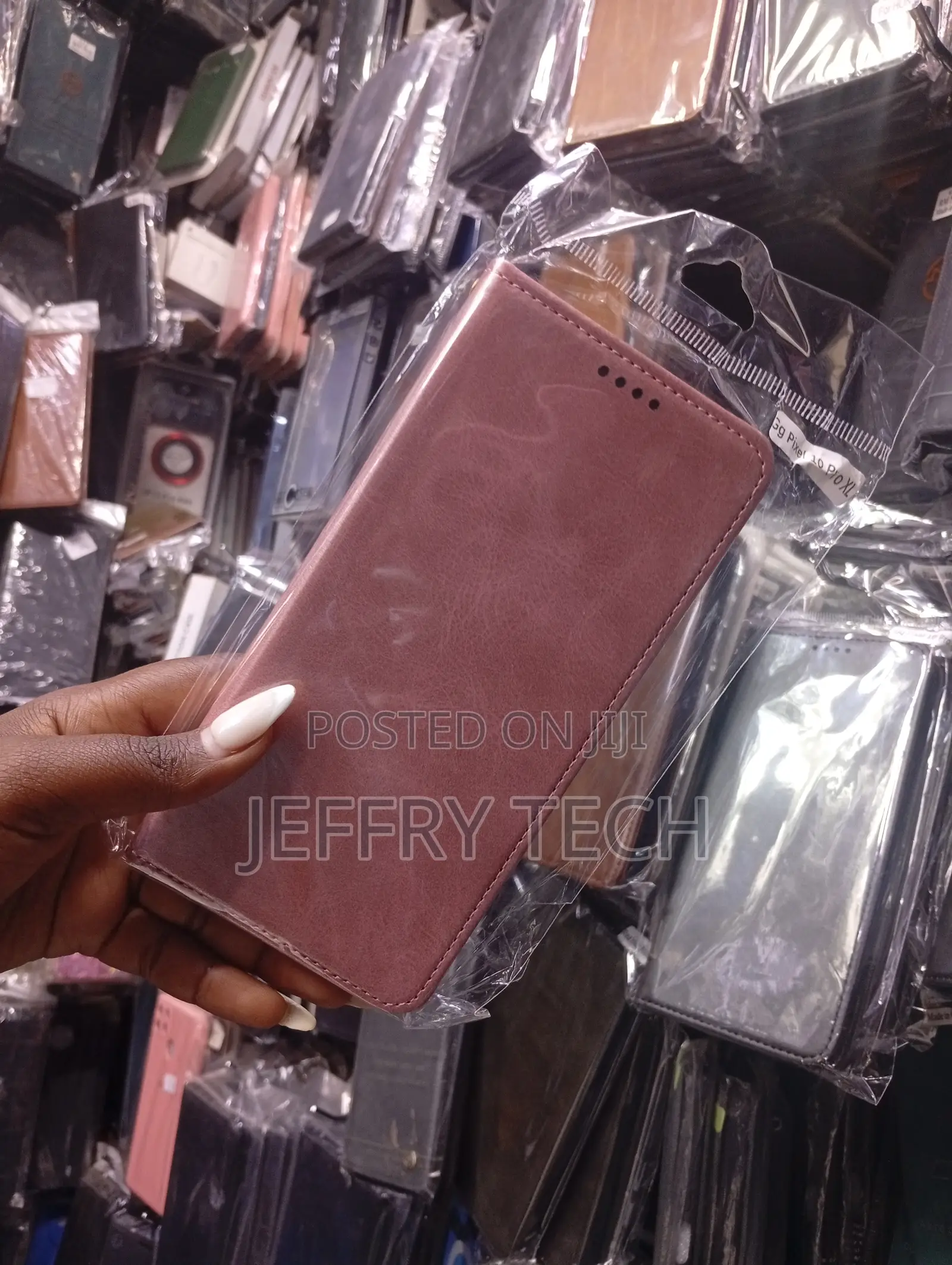 Leather Flip Wallet Phone Case Designed to Provide Both Protection