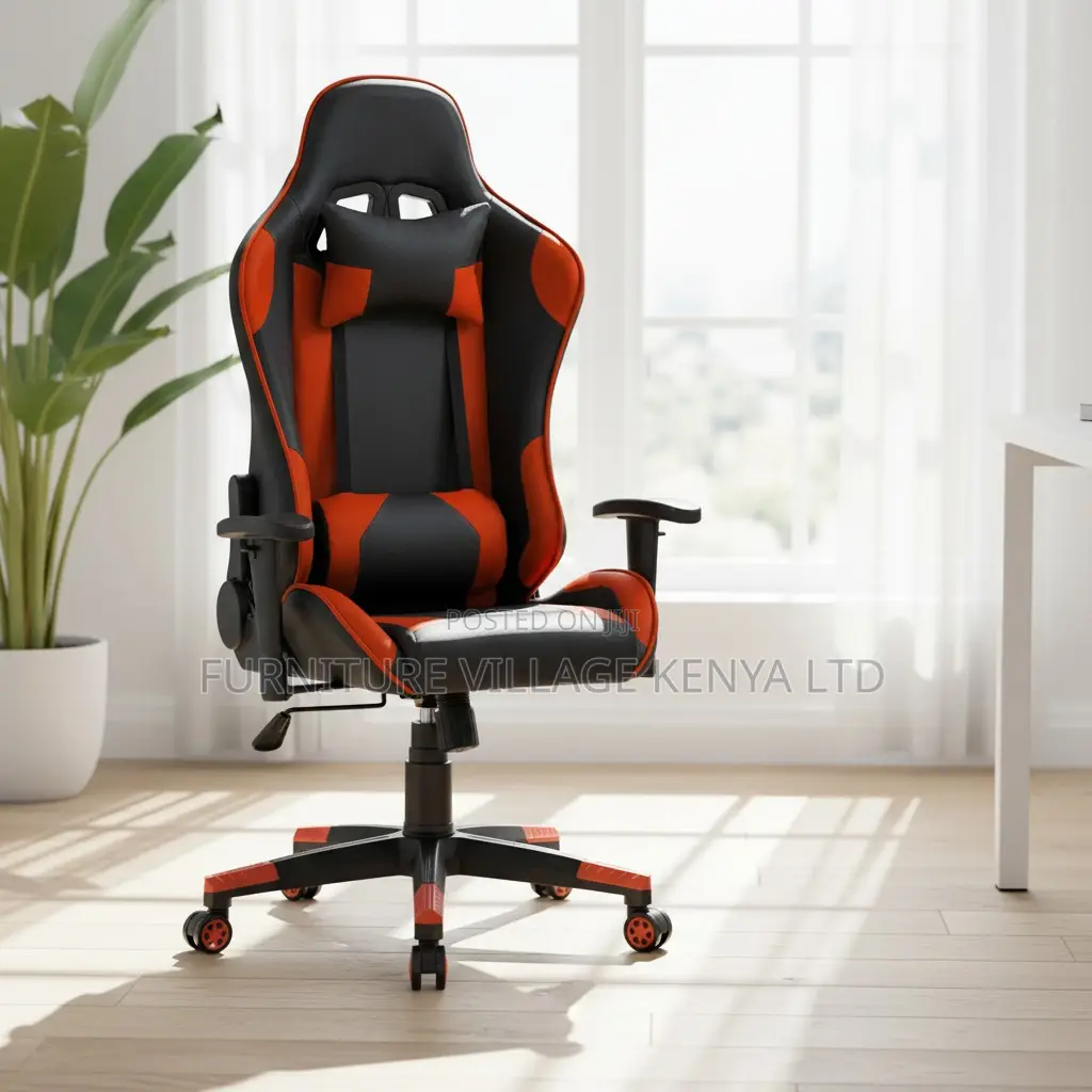 Leather Swivel Ergonomic Gaming Office Chair