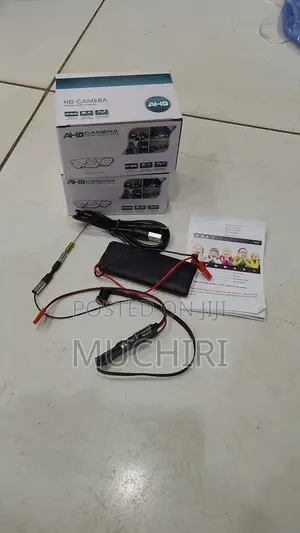 Discreet Pinhole Camera With Sound Recording