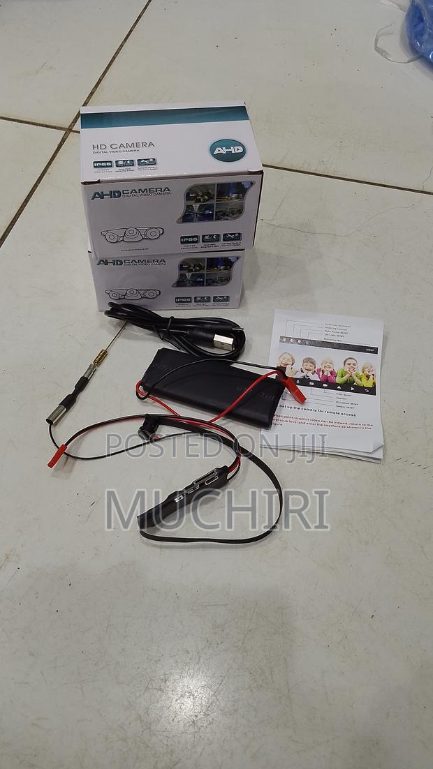 Discreet Pinhole Camera With Sound Recording