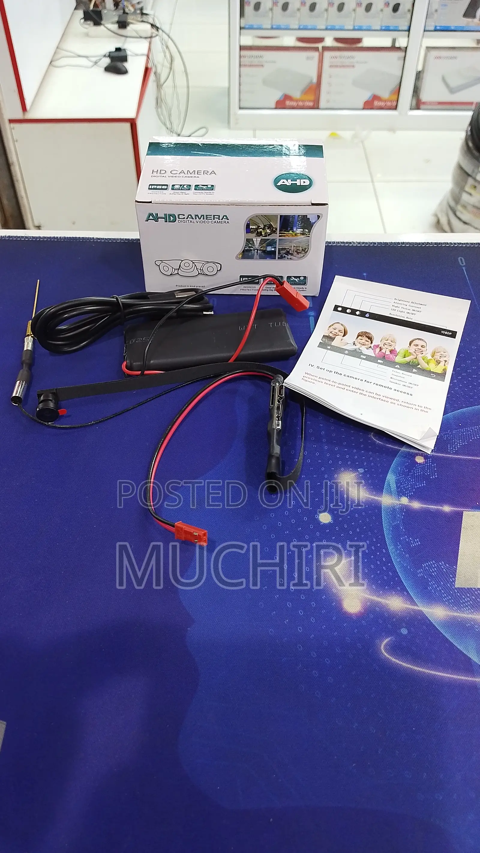Pinhole Spy Wifi Hidden Camera 1080p Super-Sensitive Pinhole Camera