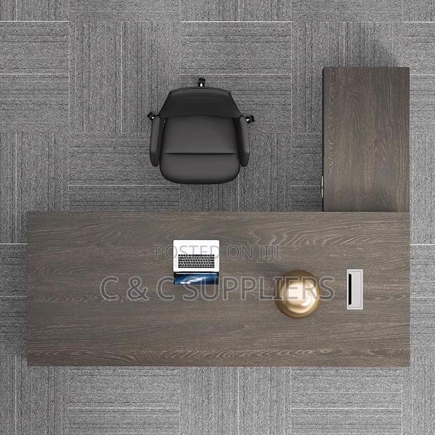 Office Desks; 160cm L-Shaped Ceo Office Table With Drawers - thumbnail 4