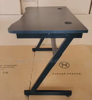 1.2m Black Imported Generic Home Gaming Desk