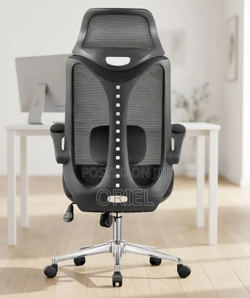 Office Chair : Lumbar Support Ergonomic High-Back Mesh Office Chair