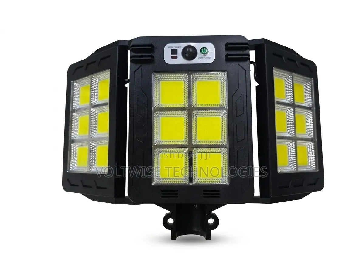 Super Bright 3-Panel Outdoor Solar Motion Sensor Light