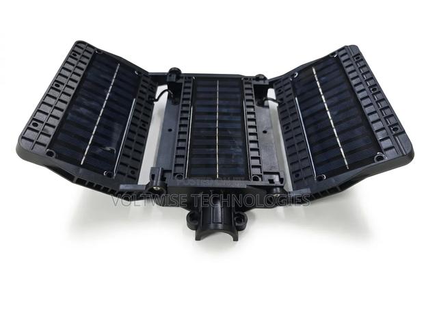 Super Bright 3-Panel Outdoor Solar Motion Sensor Light - thumbnail 2