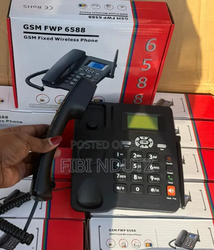 GSM 6588 Dualsim Desk Phone /Desk Phone