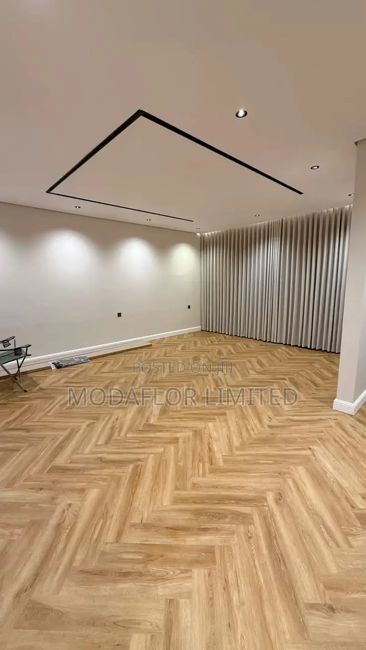 Herringbone SPC Flooring for Apartments, Homes and Commercial Use