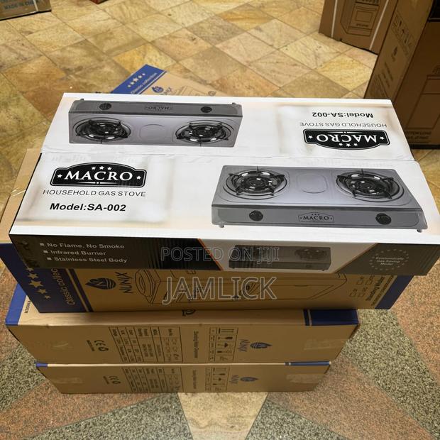 Macro Cooker 2 Burner – Black –Ab