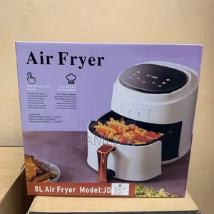 8l Nunix Air Fryer – Black –Ab