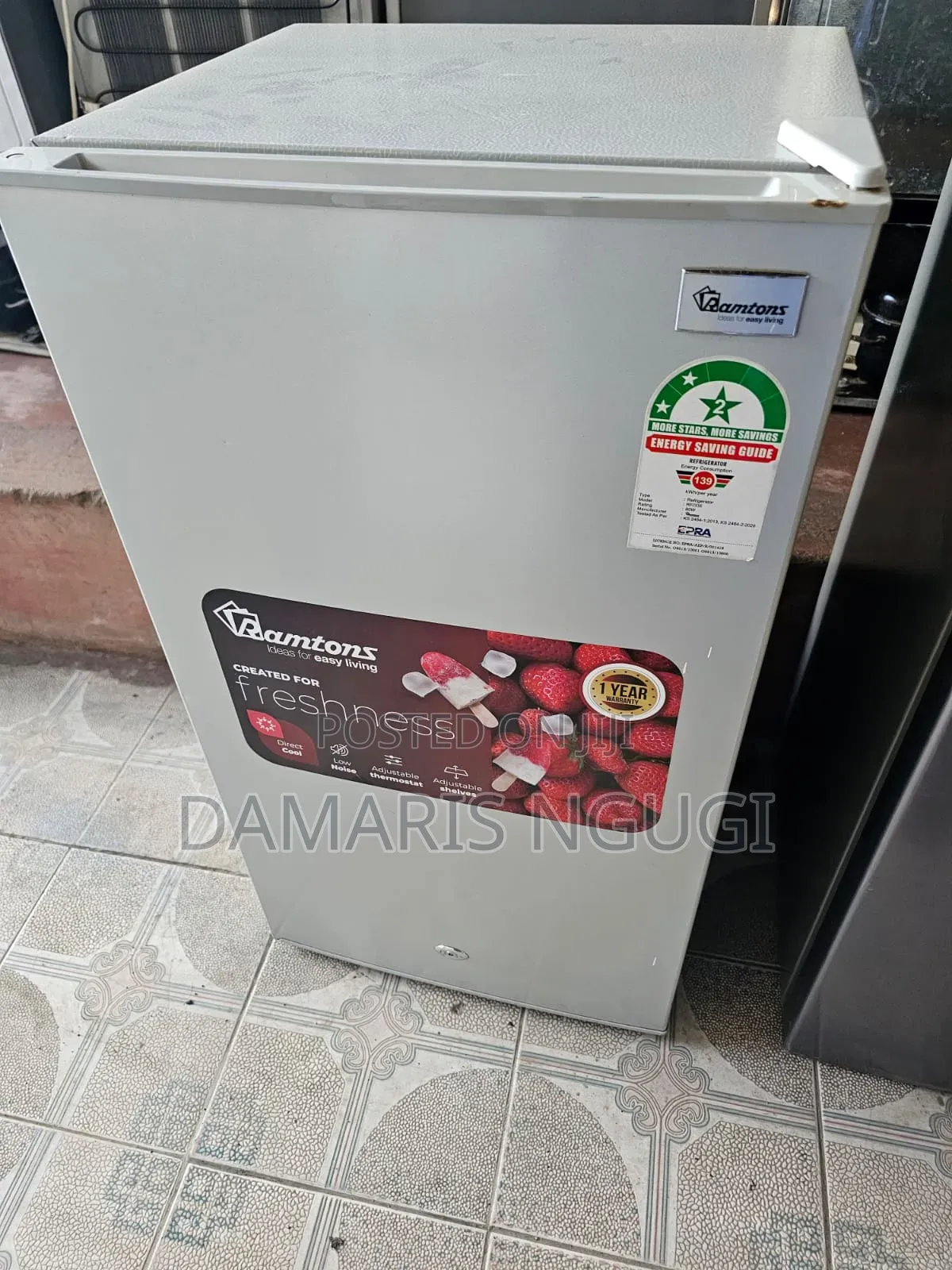 Ramtons 90litres Mini Fridge