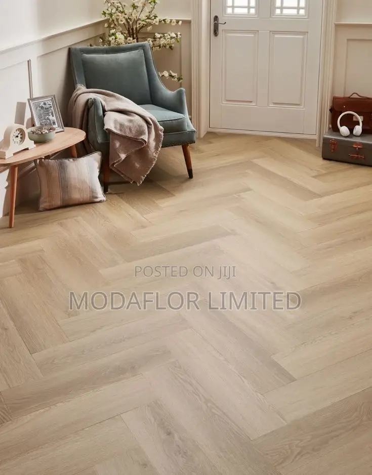 Herringbone SPC Flooring for Premium Luxury Interior Floor Design