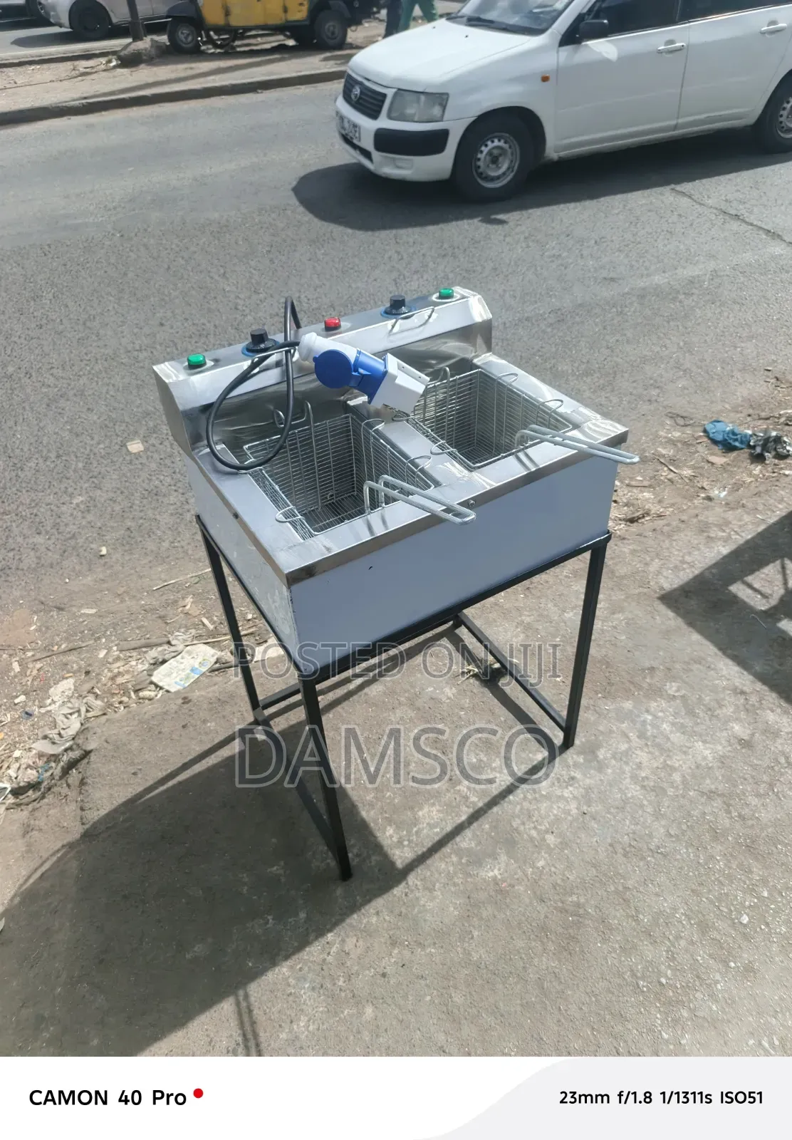 Double Deep Fryer 20l