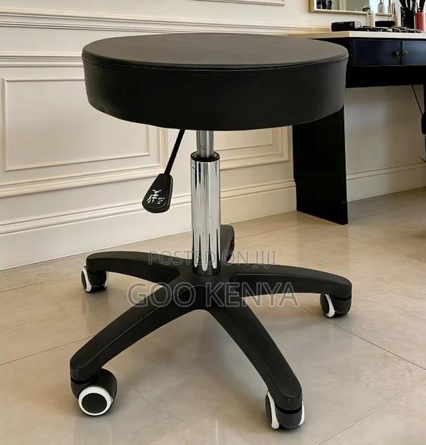 Lab Stool; Modern Adjustable Bar Stool for Kitchen Counter - thumbnail 3