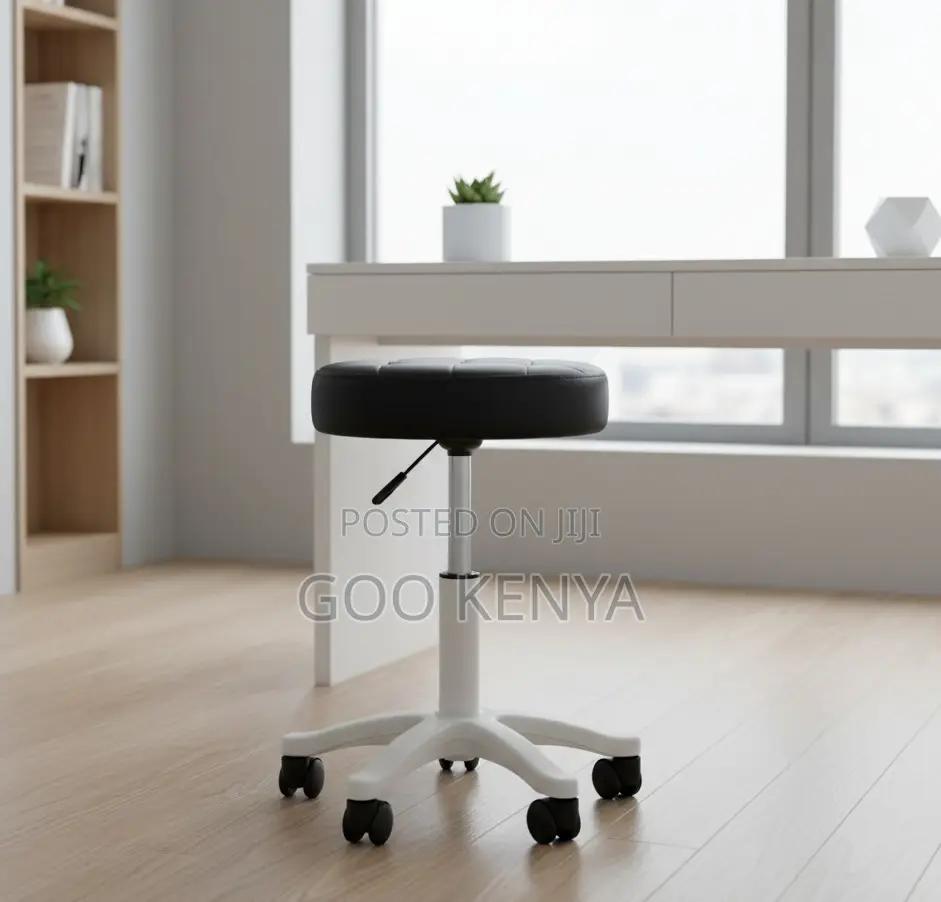 Lab Stool; Modern Adjustable Bar Stool for Kitchen Counter