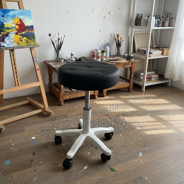 Lab Stool; Modern Adjustable Bar Stool for Kitchen Counter - thumbnail 8