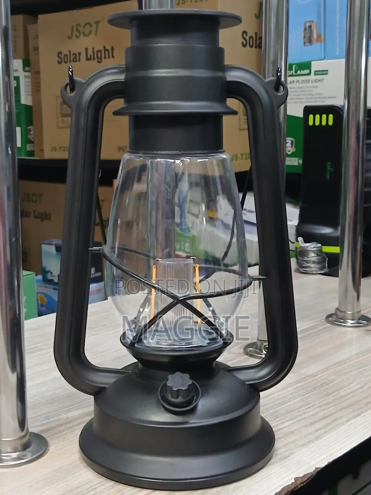 Solar and Hand Crank Lamp