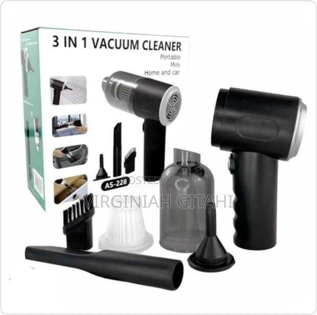 *3 in 1 Wireless Car Vacuum Cleaner Portable Handheld
