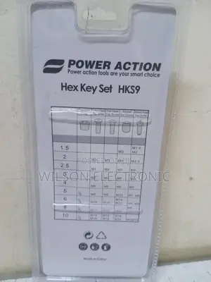 Alan Key. 9pc Set 1.5mm to 10mm