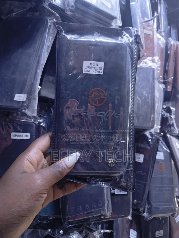 Caseme Brand Wallet Leather Case Designed for the Oppo Reno12 5g - main view