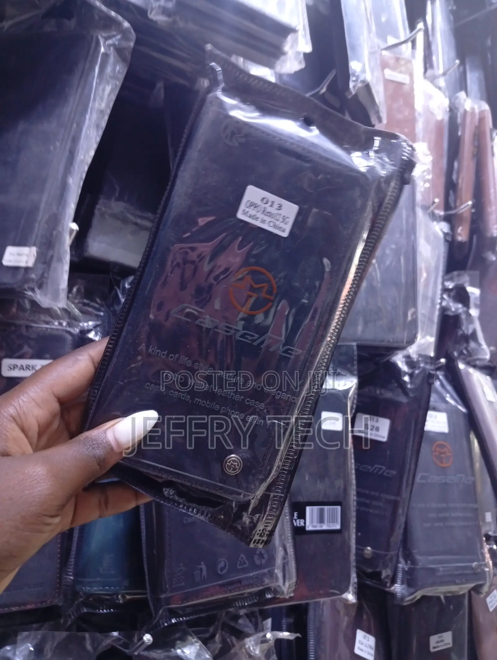 Caseme Brand Wallet Leather Case Designed for the Oppo Reno12 5g