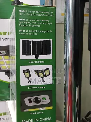 High Power Solar Light Smart Sensor