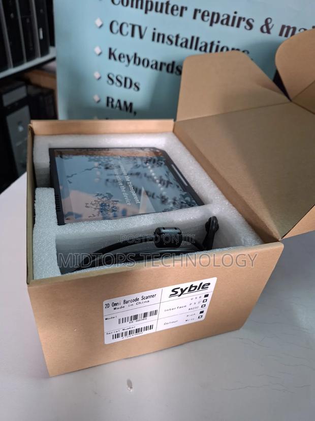 Syble Table Mount/Desktop Scanner - main view