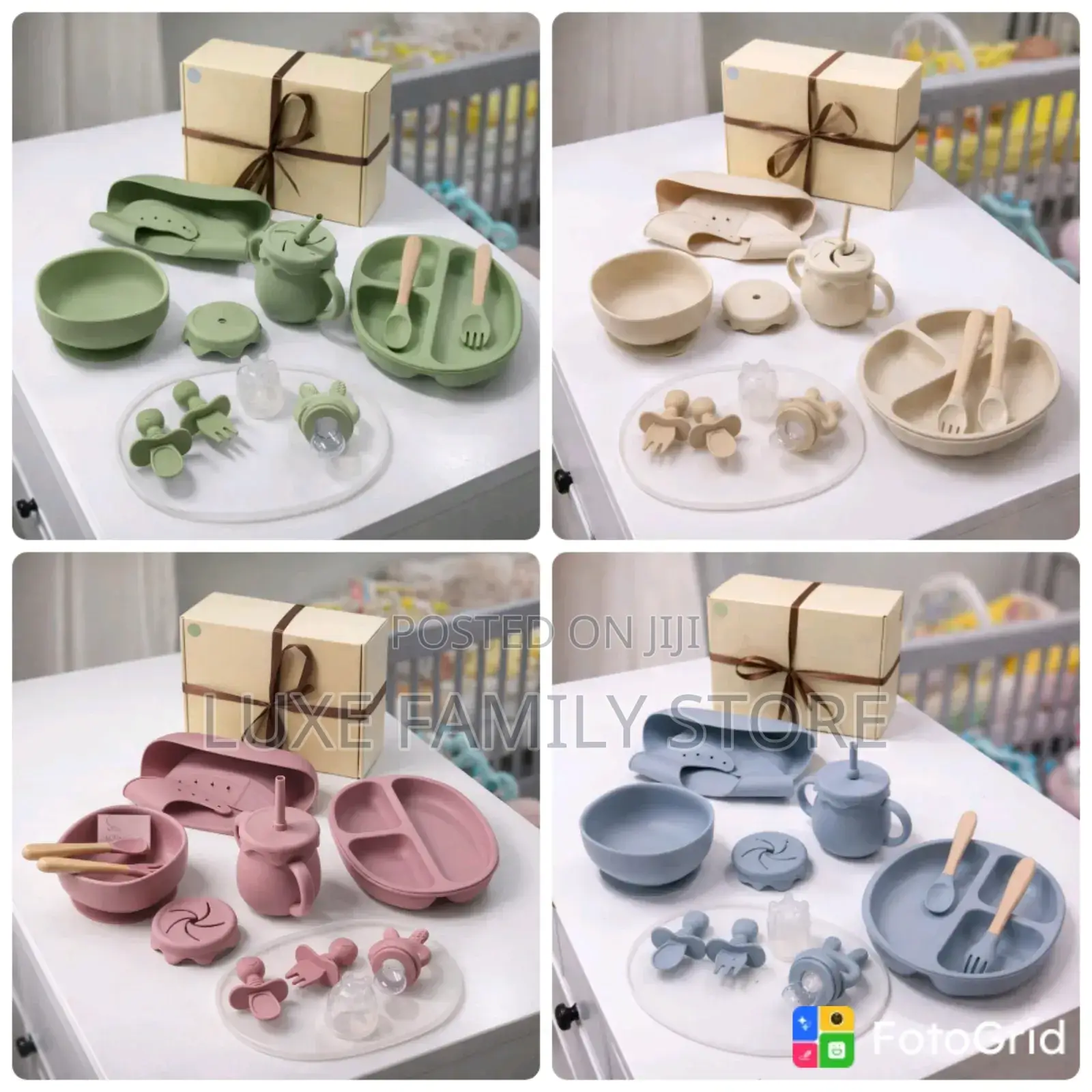 Silicone Baby Feeding Weaning Set (Complete Kit)