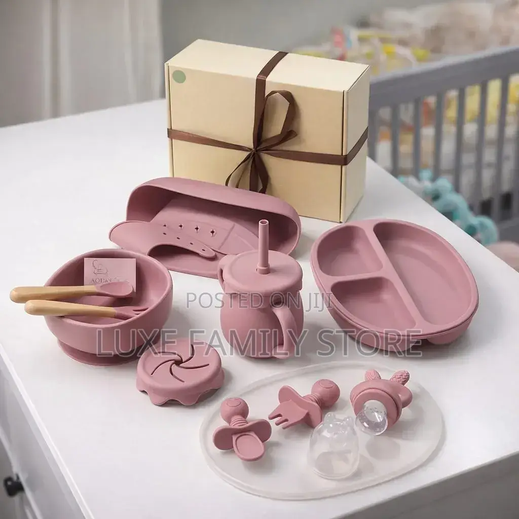 Silicone Baby Feeding Weaning Set (Complete Kit)