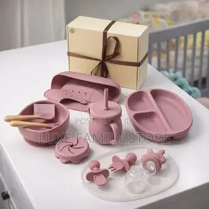 Silicone Baby Feeding Weaning Set (Complete Kit)