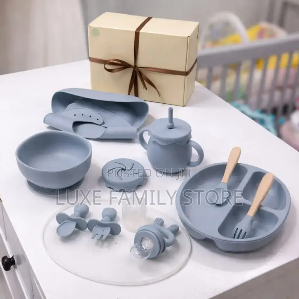 Silicone Baby Feeding Weaning Set (Complete Kit)