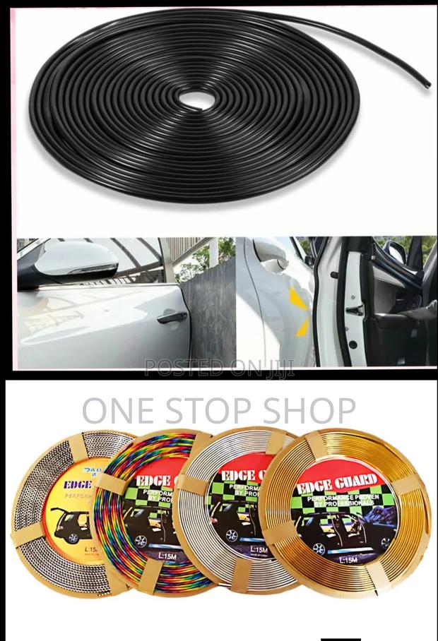 15m Roll Door Edge Guard in Different Colors Fits All Car Doors