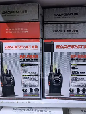 Baofeng Bf-888s Rechargeable Two-Way Radio With Charger