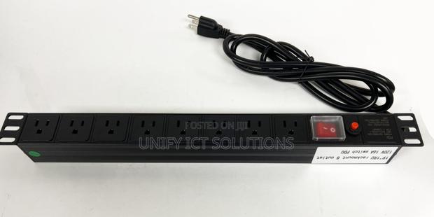 MTN 8 -Way Uk Plug Pdu Aluminium