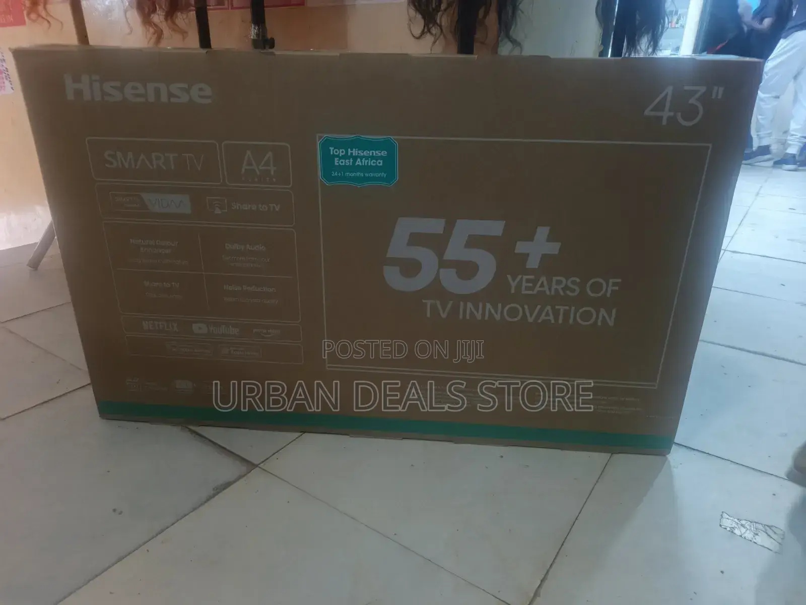 Hisense 43” A4q Qled Smart Tv