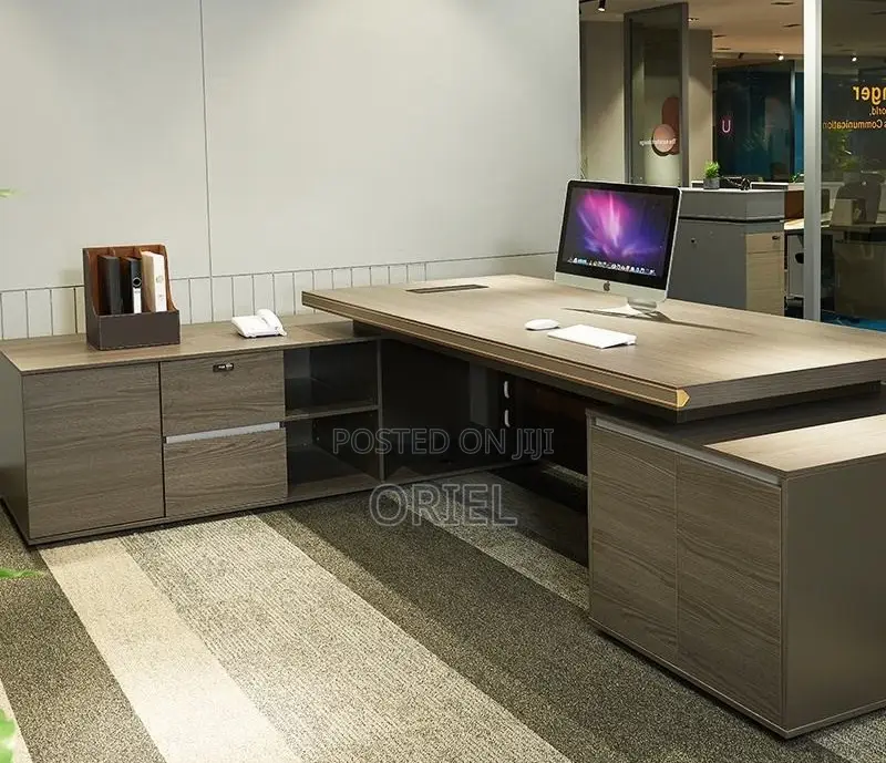 Office Desk : Advanced 2.4m L-Shaped Office Desk