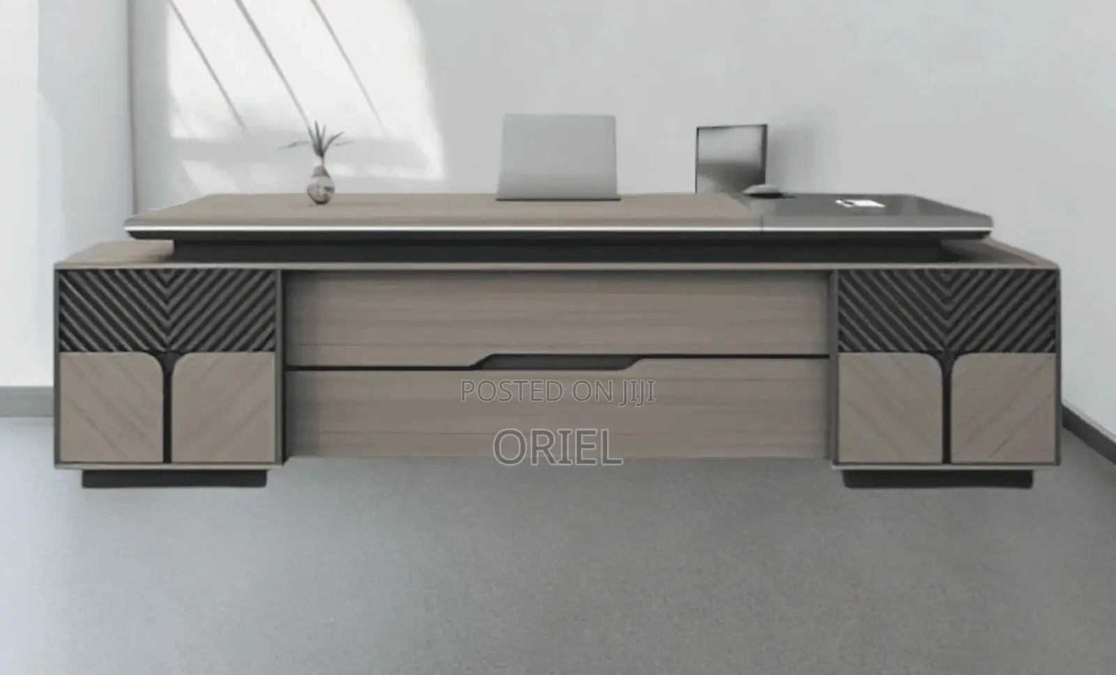 Office Desk : Advanced 2.4m L-Shaped Office Desk