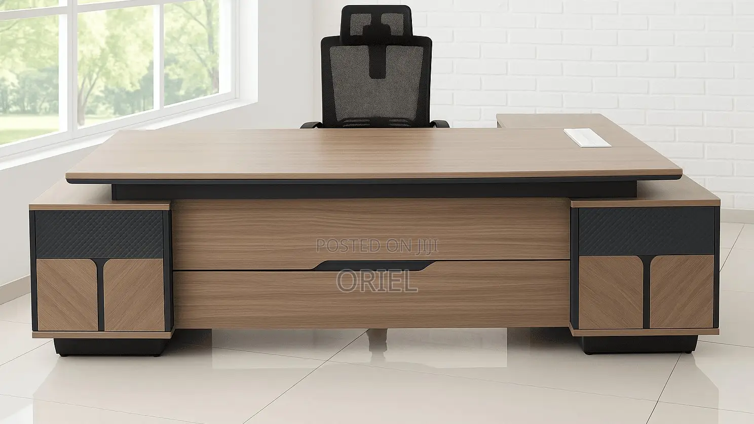 Office Desk : Advanced 2.4m L-Shaped Office Desk