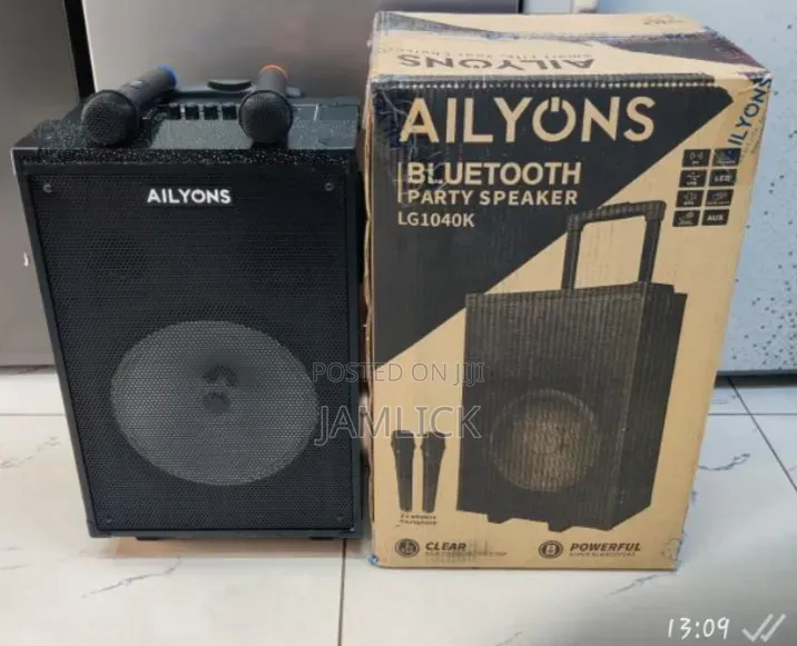 10” Ailyons Portable Party Speaker – Db