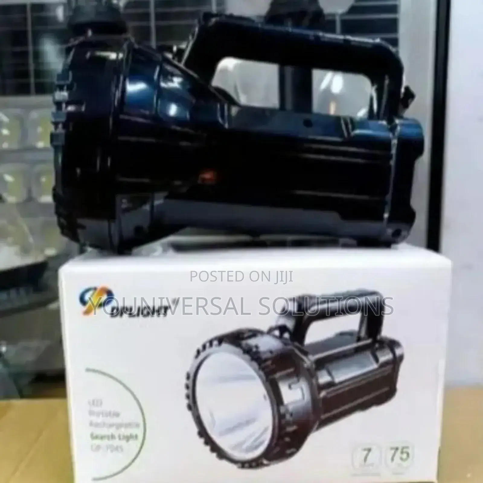 *Dp Rechargeable Torch 75 Watts