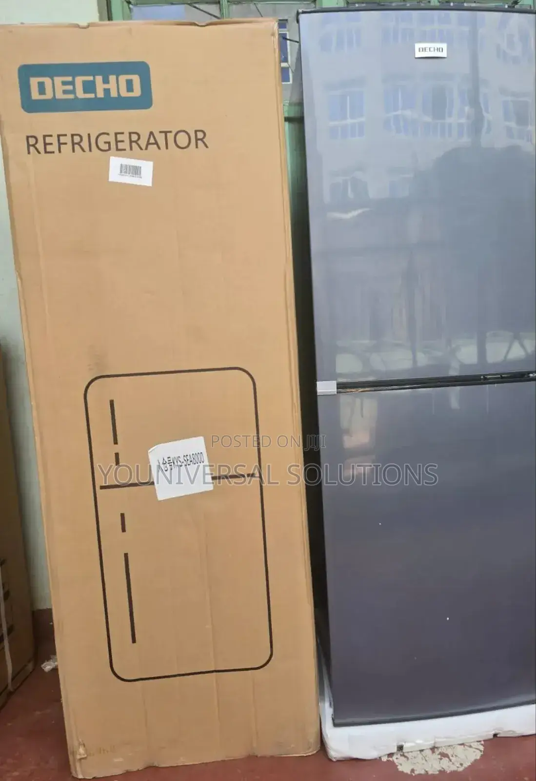 250litres Double Door Refrigerator Top Freezer