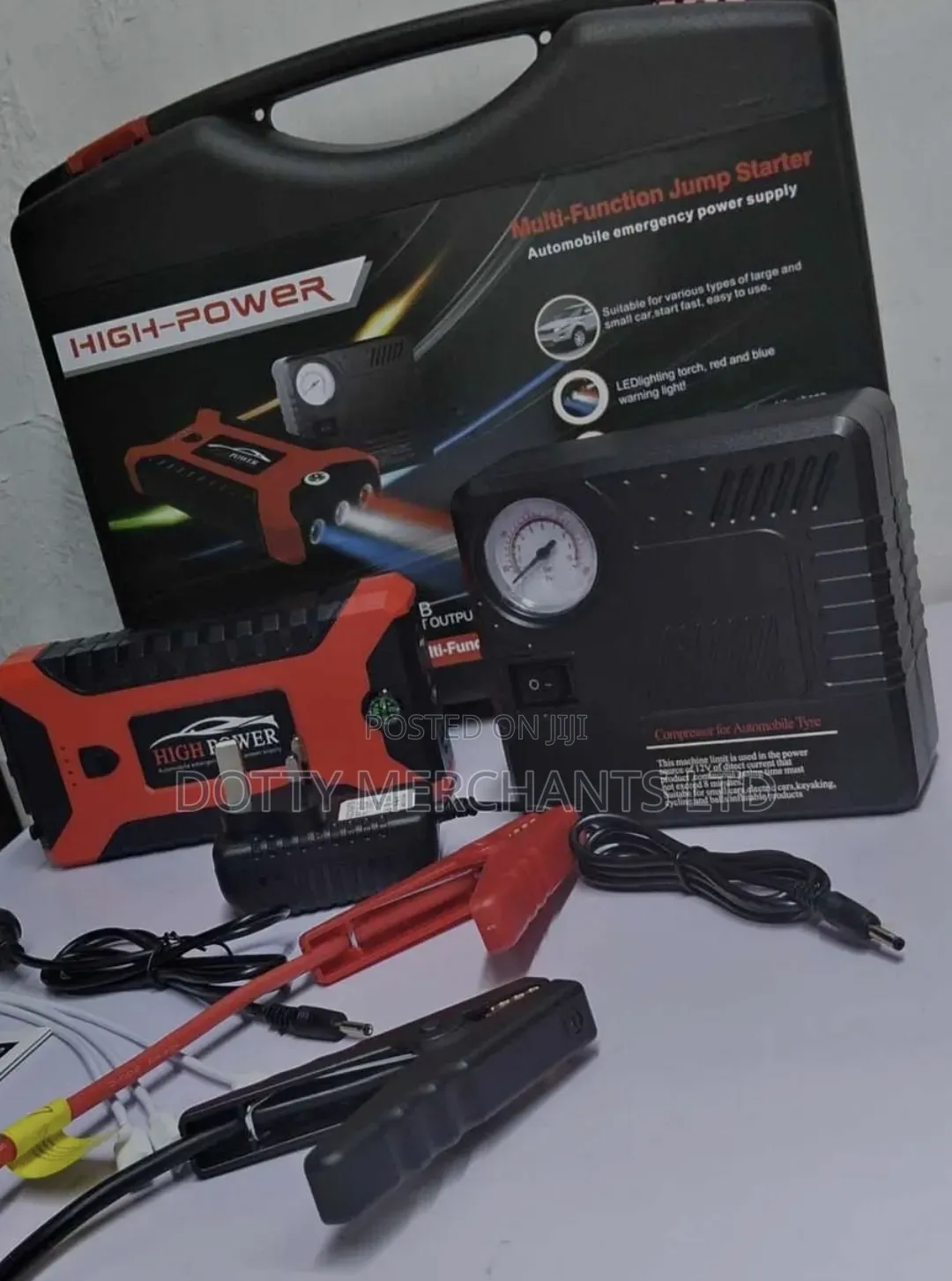 Car Jump Starter Kit