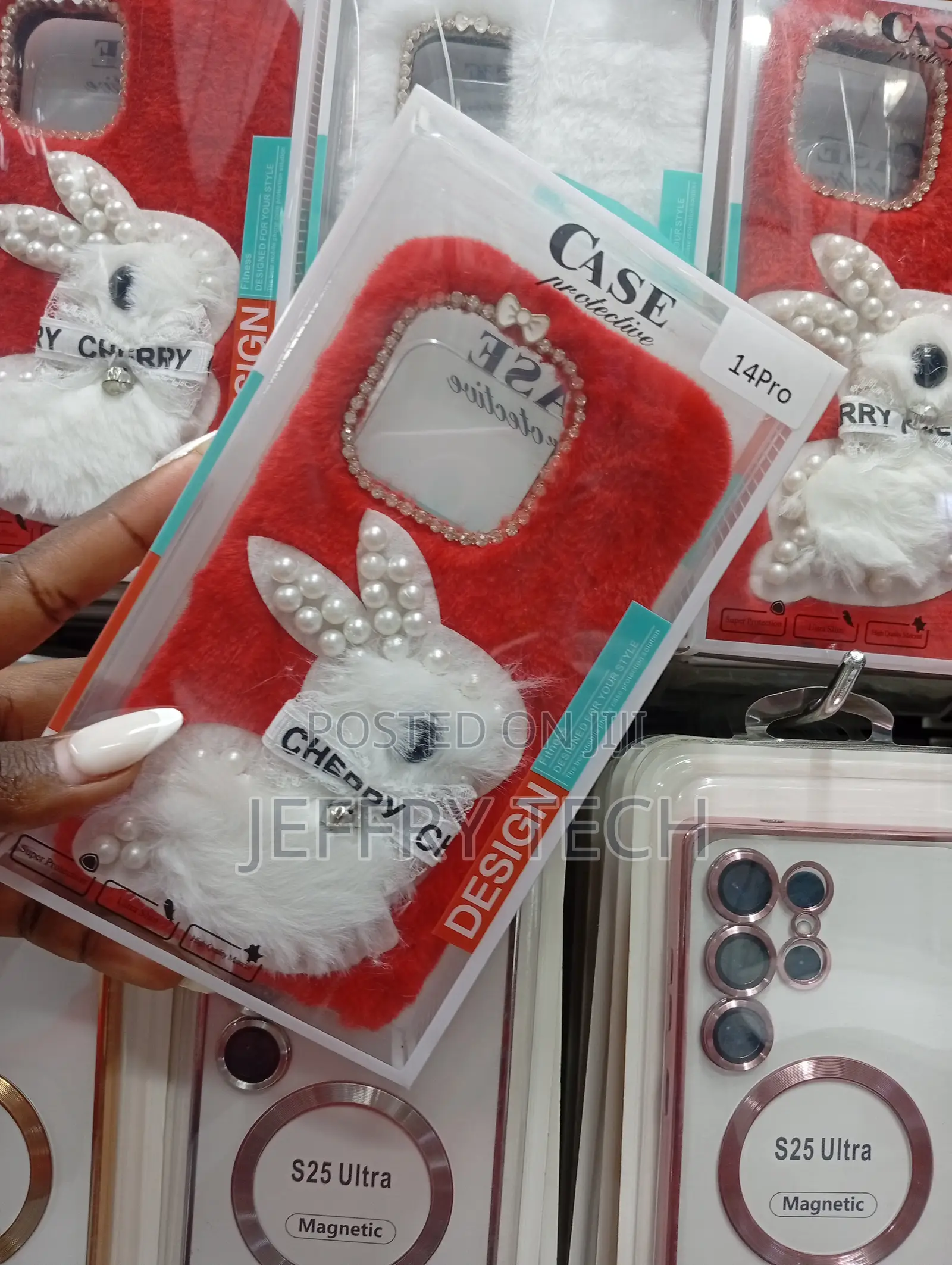 Decorative Protective Phone Case for an iPhone 14 Pro