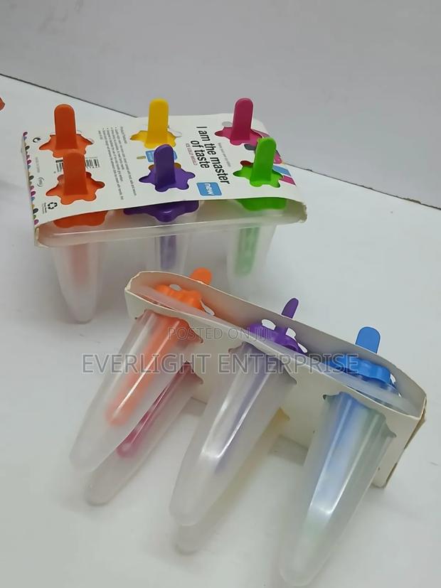 6pcs Multicoloured Popsicle/Ice Cream Maker