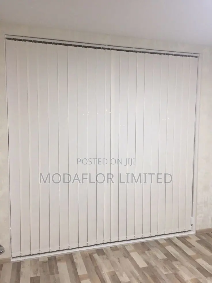 Vertical Blinds for Clean, Modern and Functional Window Design Use
