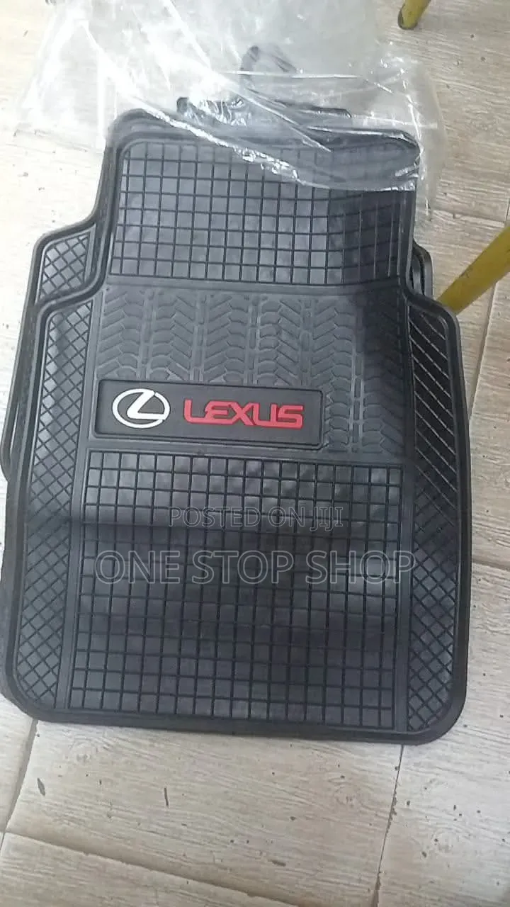 5x Lexus Car Models Universal Fit Rubber Mats